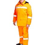 Зимние костюмы для дорожных рабочих