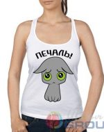 Логотипы на женских майках