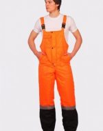 Брюки спецодежда со светоотражающими полосками для нанесения логотипов