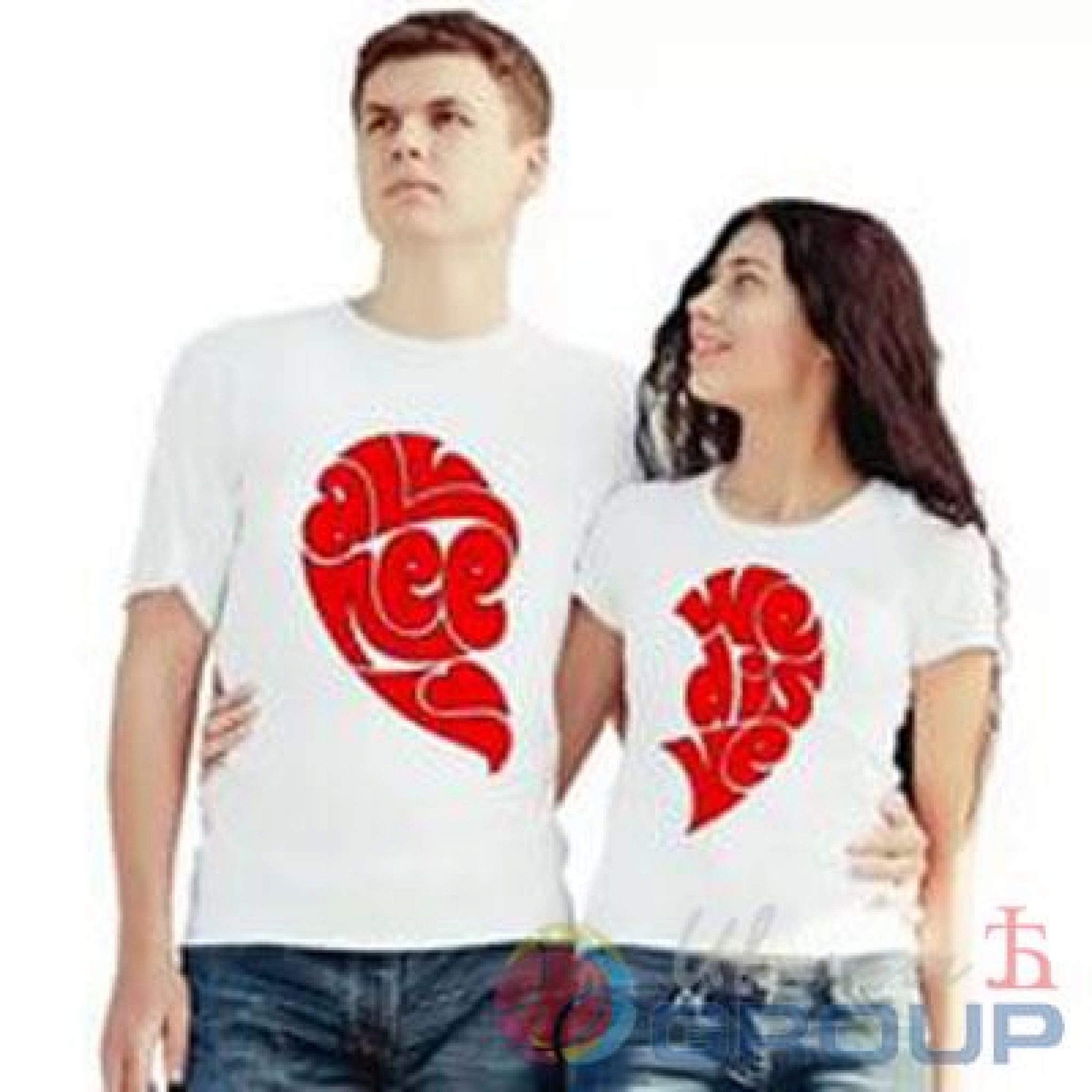 Парные футболки для влюбленных прикольные