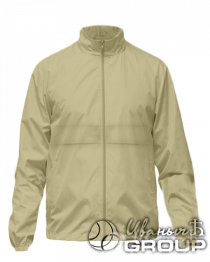 Бежевая ветровка промо