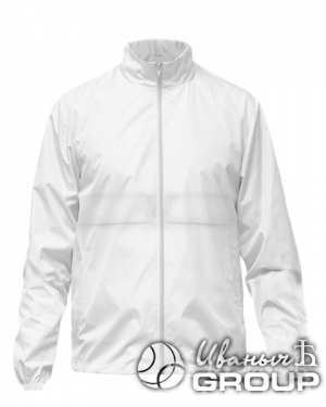Белая ветровка промо