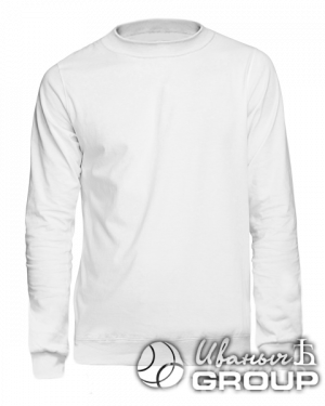 Белый свитшот промо