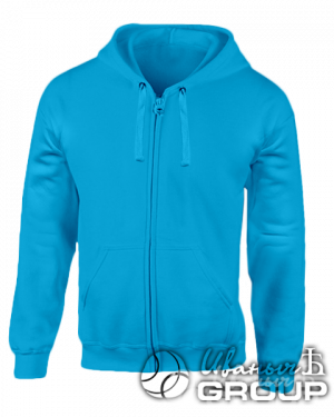 Голубая толстовка мужская