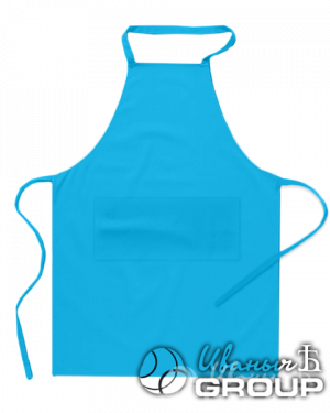Голубой фартук
