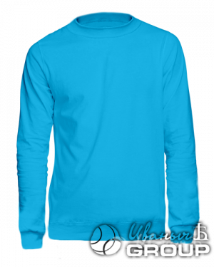 Голубой свитшот промо