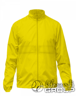 Желтая ветровка промо