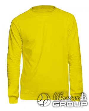 Желтый свитшот промо