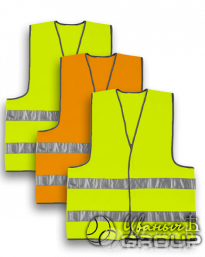 Жилеты сигнальные ГОСТ под нанесение оптом