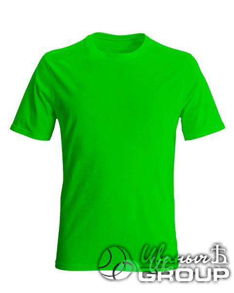 Зеленая футболка на заказ