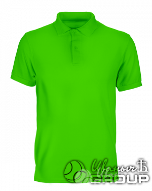 Зеленое поло мужское