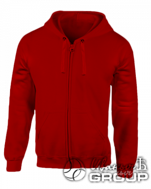 Красная толстовка мужская