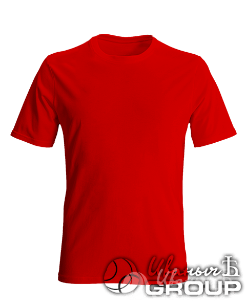 Красная футболка на заказ