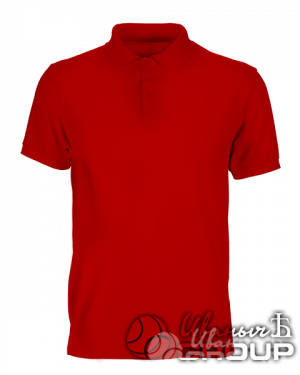 Красное поло мужское