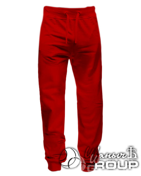 Красные штаны зауженные