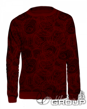 Полная запечатка свитшотов