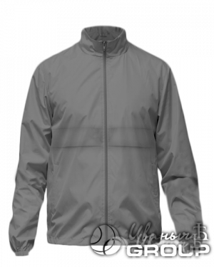 Серая ветровка промо