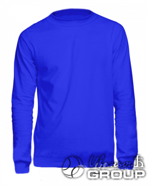 Синий свитшот промо