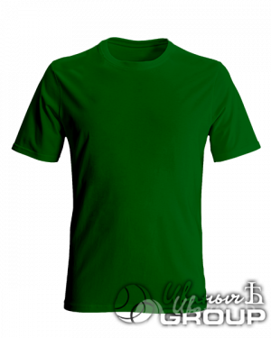 Темно-зеленая футболка