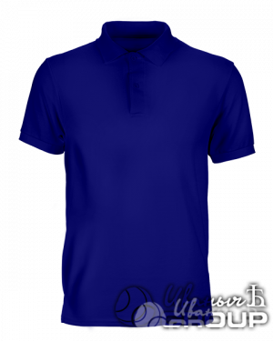 Темно-синее поло мужское