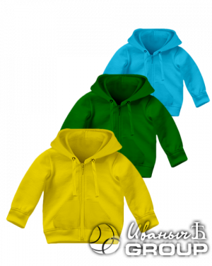 Толстовки детские оптом под нанесение