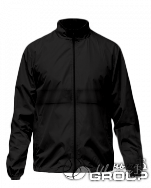 Черная ветровка промо