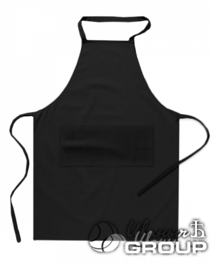Черный фартук