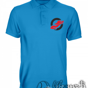 Шелкография на футболках-поло