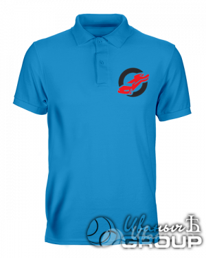 Шелкография на футболках-поло